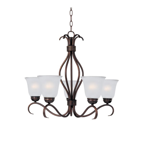 Maxim Basix 5-Light Chandelier 10125FTOI - main